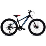 Capriolo bicikl za decu oxygen, 24"/12", crni Cene