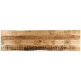 vidaXL Mizna plošča z naravnim robom 180x40x3,8cm trden robusten mango | Shoptok.si