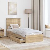  s od storage Sonoma hrast 75 x 190 cm Konstruirano drvo | shoptok.hr