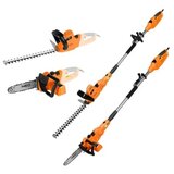 Neo Tools 04-634 2-u-1 baštenski alat sa teleskopskom ručkom – testera + makaze za živu ogradu ( 04-634 ) Cene