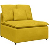  Modularna sofa s jastucima žuta 100 cm | shoptok.hr