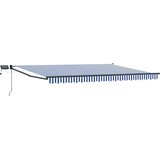 Ručna zlačivna tenda s LED diodama 4 x 2 m | shoptok.hr