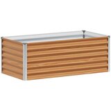  Povišena vrtna gredica 98 x 50 x 36 cm Cinkani čelik | Eponuda.ba