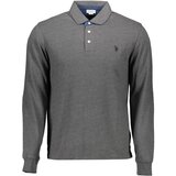U.S. Polo Assn. US POLO SHIRT LONG SLEEVE MEN&#39;S GRAY Cene