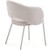 Kave Home Kremno bel jedilni stol Maina – | Shoptok.si