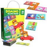 Woopie edukativna igra transport životinje puzzle domine montessori Cijene