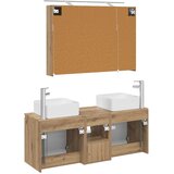  Set ormarića za kupaonicu 4 kom. Hrast artisan | shoptok.hr