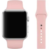 silikonski pas za apple watch 42/44/45 mm roza roza, (21969089)