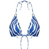Trendyol Zebra Patterned Triangle Accessory Bikini Top | Eponuda.ba