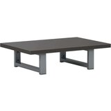 vidaXL Kopalniško pohištvo sive barve 60x40x16,3 cm | Shoptok.si