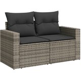  12-dijelni set vrtnih sofa od poliratana s jastucima sivi | shoptok.hr