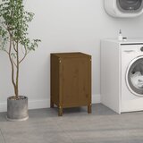  Kutija za rublje boja meda 44 x 44 x 76 cm od masivne borovine | shoptok.hr