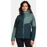 Kilpi Women's Hardshell Waterproof Jacket MAMBA-W Dark Green | shoptok.hr