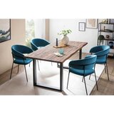 MID.YOU NASLANJAČ, tekstil turkizna | Shoptok.si