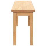 vidaXL Klupa 110 cm puna drvena guma | shoptok.hr
