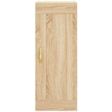  Visoka komoda hrasta sonome 34,5x34x180cm od konstruiranog drva | shoptok.hr