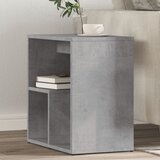 vidaXL Stranska mizica betonsko siva 50x30x50 cm iverna plošča Cene