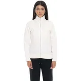 Športne jope in jakne Woman High Collar Full Zip Braid Bela