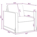 SOFA 2 pcs Tamno siva | shoptok.hr