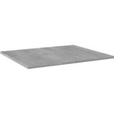 Police za knjige 8 kom siva boja betona 60x50x1,5 cm od iverice | shoptok.hr