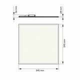 Dawn led panel HN-PL6060 36W 3000/4000/6500K (4320lm) backlight | ePonuda.com