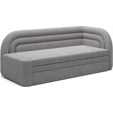 ELTAP Siva sklopiva/s prostorom za odlaganje sofa od bouclé tkanine s desnim kutom 223 cm Fabillo – | shoptok.hr