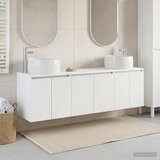  Set ormarića za kupaonicu 3 kom. Bijela 49,5 x 44,5 x 66 cm | shoptok.hr