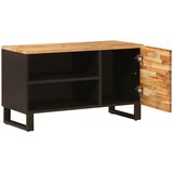 TV ormar s policom Smeđa 80 x 33 x 46 cm Čvrsto drvo manga | shoptok.hr