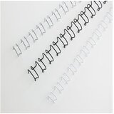 Acco gbc spirale žica 10 mm, črne 2:1, 100kos | Shoptok.si