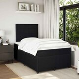 Krevet box spring s madracem crni 120 x 190 cm baršunasti | shoptok.hr