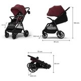 Kinderkraft Ogrodje s sedežno enoto Grande 2 dark ruby | Shoptok.si