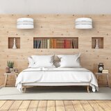  Luster na sajli HELEN 1xE27/15W/230V prečnik 40 cm bela | Eponuda.com