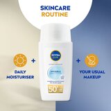Nivea SUN Invisible Daily Fluid lahki zaščitni fluid SPF 50+ 40 ml | Shoptok.si