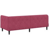  Kutni okvir kreveta Vinska crvena 80 x 200 cm Baršun | shoptok.hr