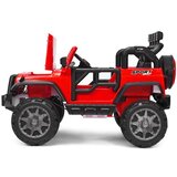  Električni automobil, MP3 zvučnici, 3 brzine - crvena | shoptok.hr