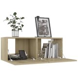  6-dijelni set TV ormarića boja hrasta sonome konstruirano drvo | shoptok.hr