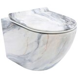 REA Bath Carlos Slim Rimless Granite Matt viseča straniščna školjka Cene