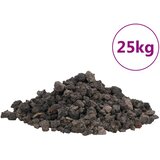 vidaXL Vulkanski kamen 25 kg črn 1-2 cm, (21086595) | Shoptok.si