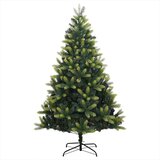  Umjetno rasklopivo božićno drvce 150 LED-a Zelena 150 cm | shoptok.hr