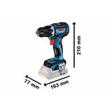 Aku BUŠILICA ODVIJAČ SOLO GSR 18V-90 C BOSCH | shoptok.hr