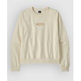 Patagonia 95 Oval Logo Daily Crew Sweater wool white | Shoptok.si