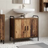  Kupaonski ormar Staro drvo 65,5 x 34 x 61 cm Konstruirano drvo | shoptok.hr