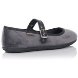 Victoria Sandali & Odprti čevlji BALERINAS ODA MERCEDES TERCIOPELO Siva | Shoptok.si