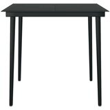  3-dijelni vrtni blagovaonski set smeđe-crni | shoptok.hr