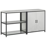  Kuhinjski set za pohranu 2 pcs Srebrna 180 x 50 x 92 cm | shoptok.hr