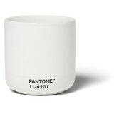 Pantone Bela keramična skodelica za kapučino 175 ml Cortado Cloud Dancer - | Shoptok.si