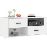 TV omarica bela 100x35x40 cm inženirski les, (20730172) | Shoptok.si