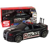 Lean Toys sportski policijski automobil sa svjetlosnim i zvučnim efektima 1:16 – crni Cijene