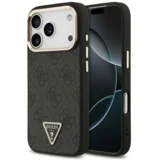 maskica za IPHONE 17 Pro kompatibilna s MagSafe (4G PU s trokutastim logotipom) zlatno-crna