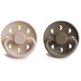 FRIGG® tolažilna duda moon phase silicone croissant & portobello | Shoptok.si